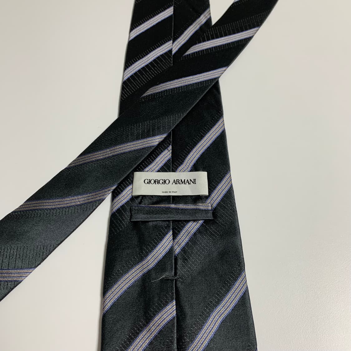 조르지오 아르마니(ARMANI) 신형 명품 클래식 스트라이프 넥타이 상품이미지5