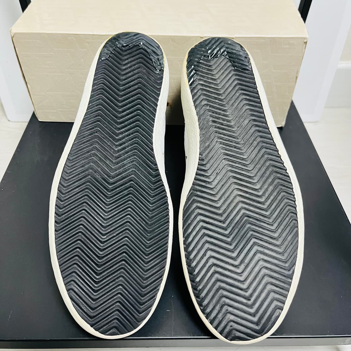  정품 43) 골든구스 그린탭 누벅 스니커즈 275~280 상품이미지5