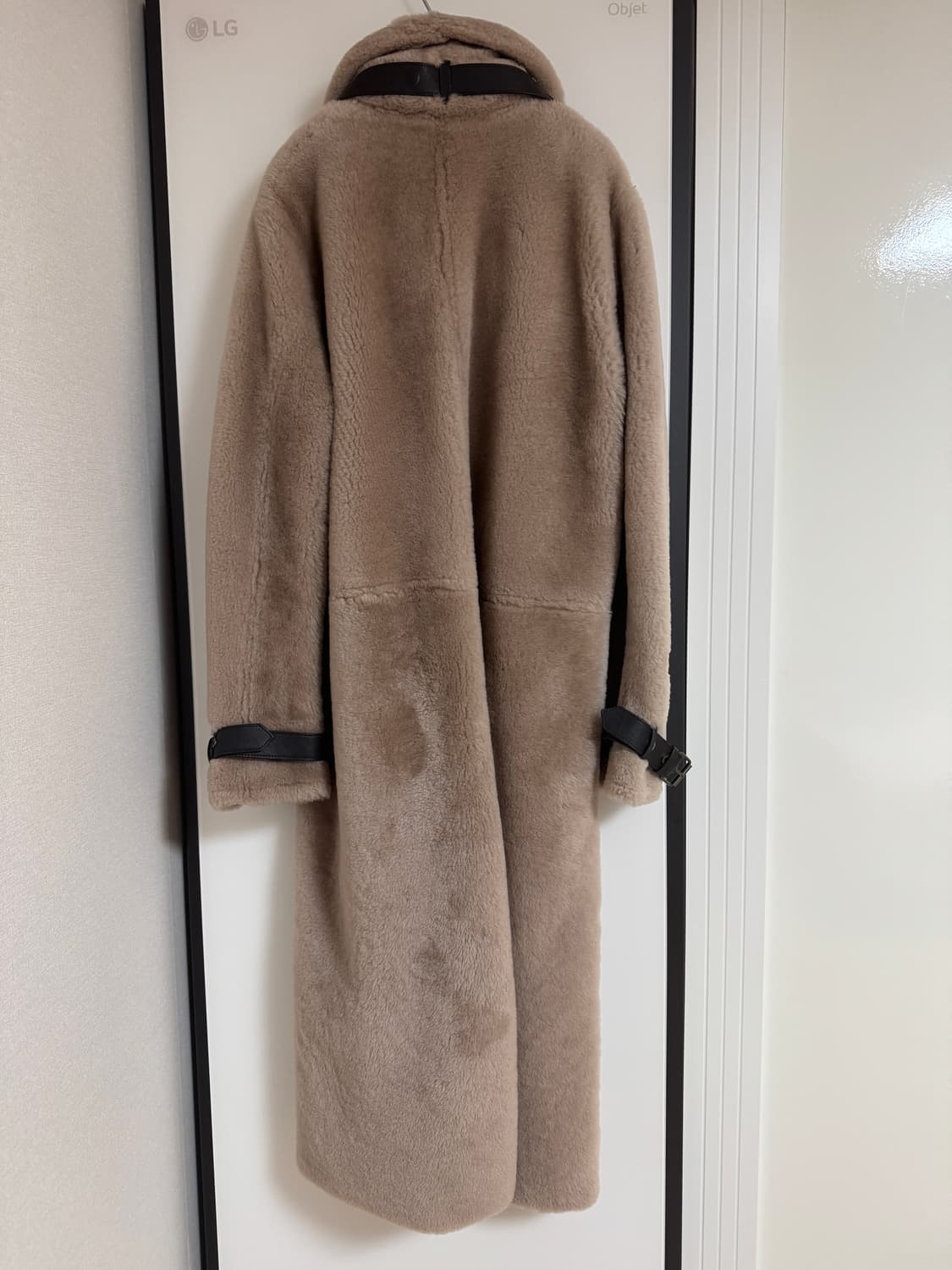 55 한섬 보브 VOV 리버시블 무스탕코트 상품이미지4