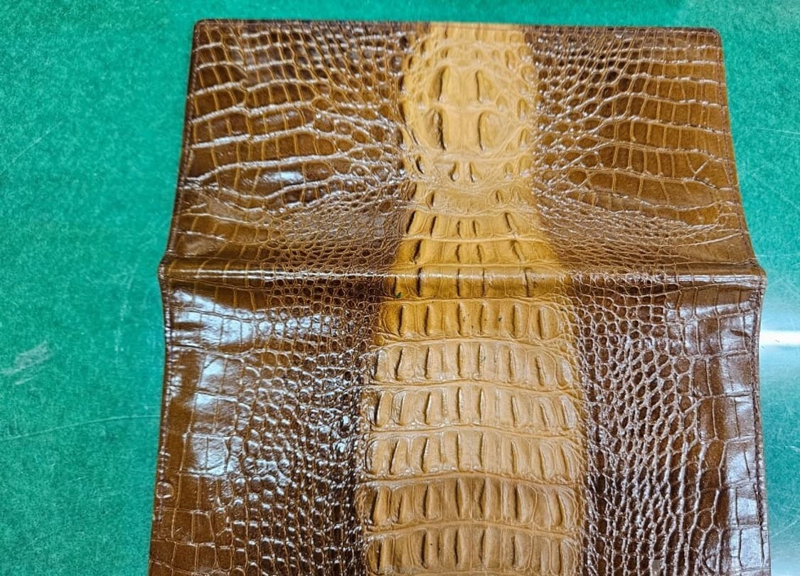복고라인 가장 멋진 남성 크로커다일 가죽디자인 장지갑 반지갑 중지갑 카드 상품이미지1
