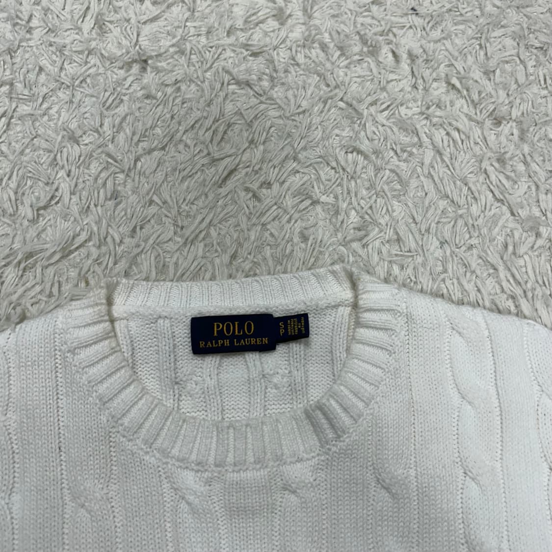Polo Ralph Lauren White Knit 상품이미지6