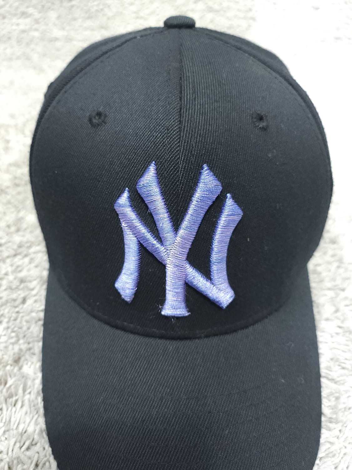 MLB 뉴욕 양키스 볼캡 블랙 퍼플 XL 상품이미지3