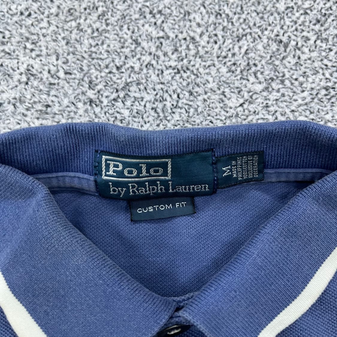 M 폴로랄프로렌 닻 자수 반팔 카라티 0320M 상품이미지2