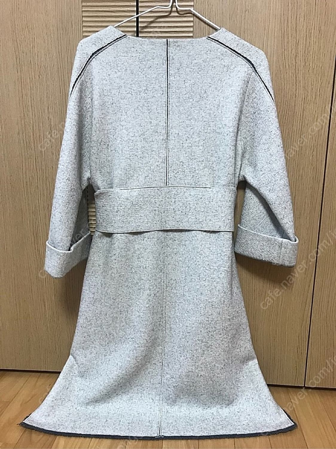 시스템  트위드 벨티드 원피스 상품이미지3