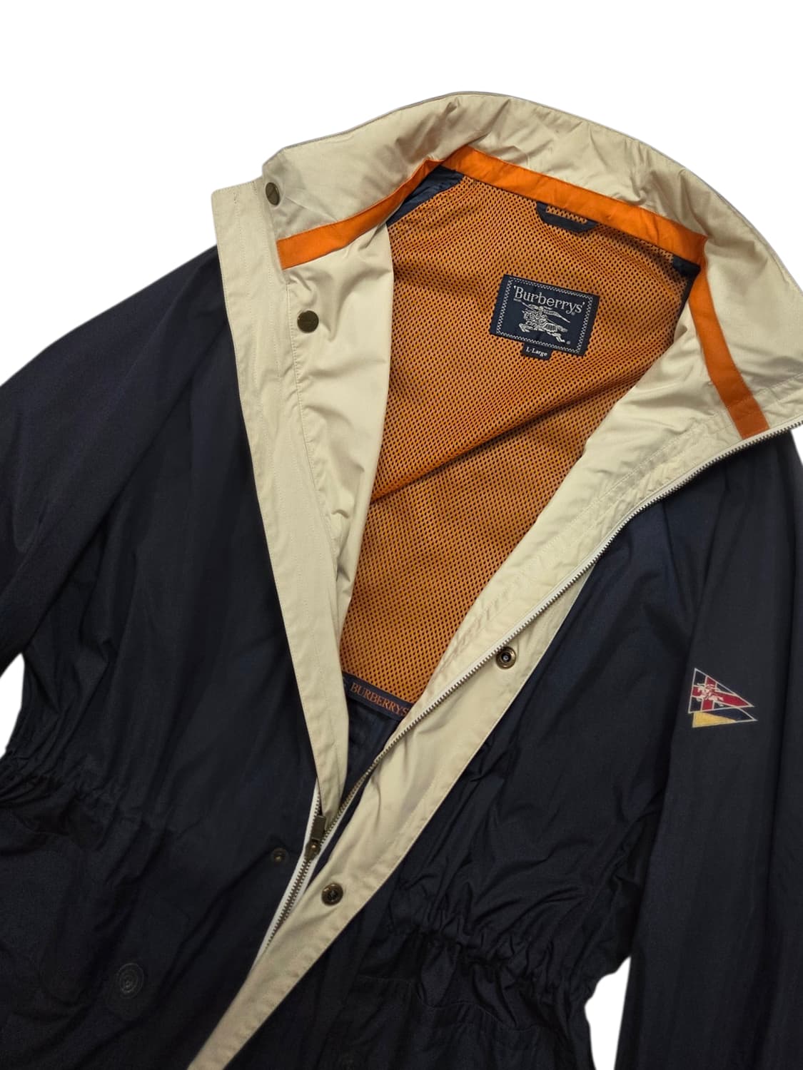버버리 다크 네이비 바람막이 자켓 L 상품이미지1