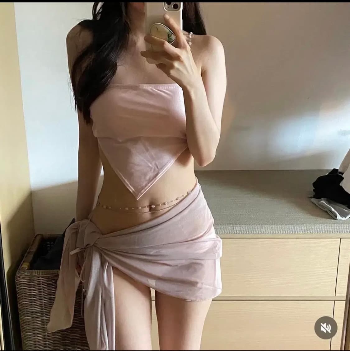 (삽니다)유솝 쉘 스윔웨어 핑크,화이트 m 상품이미지1