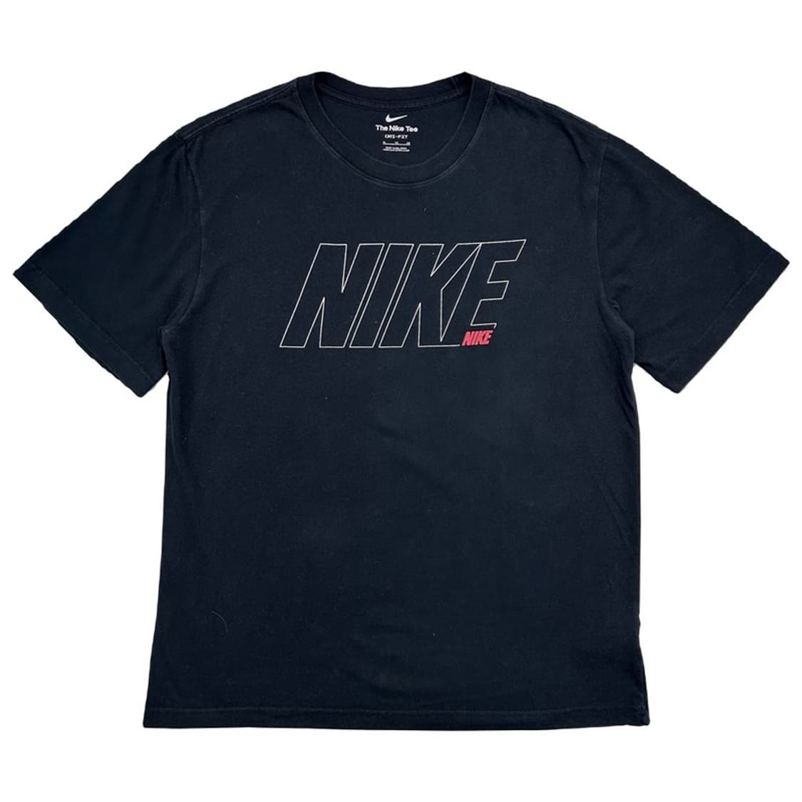 NIKE 드라이핏 크래픽 반팔티 블랙 XL 상품이미지1