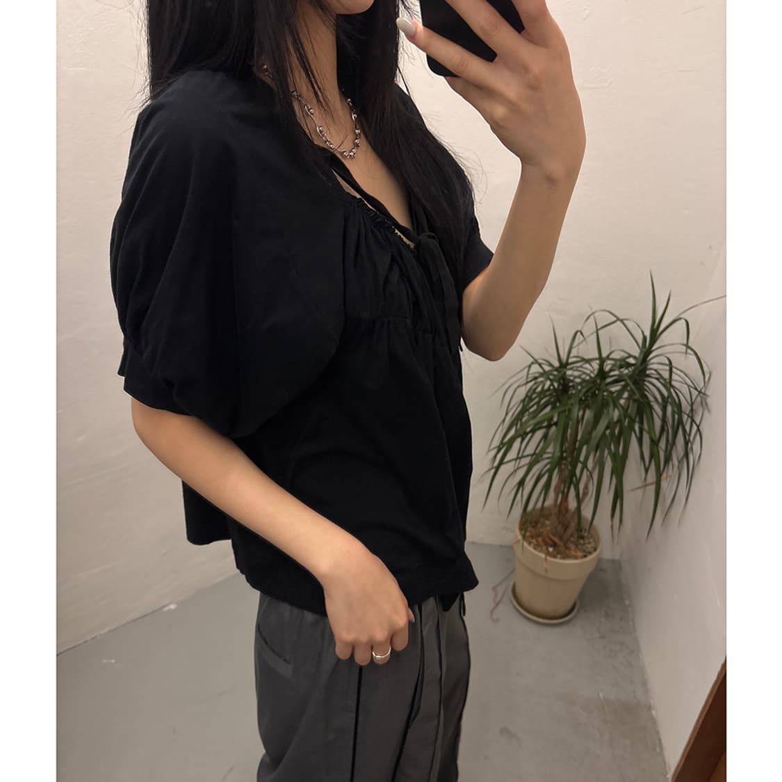 tricot COMME des GARCONS Ribbon Top 상품이미지5