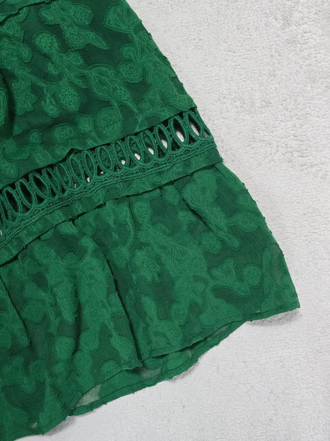 Anna sui 안나수이 네이비 자카드 롱 스커트 상품이미지4