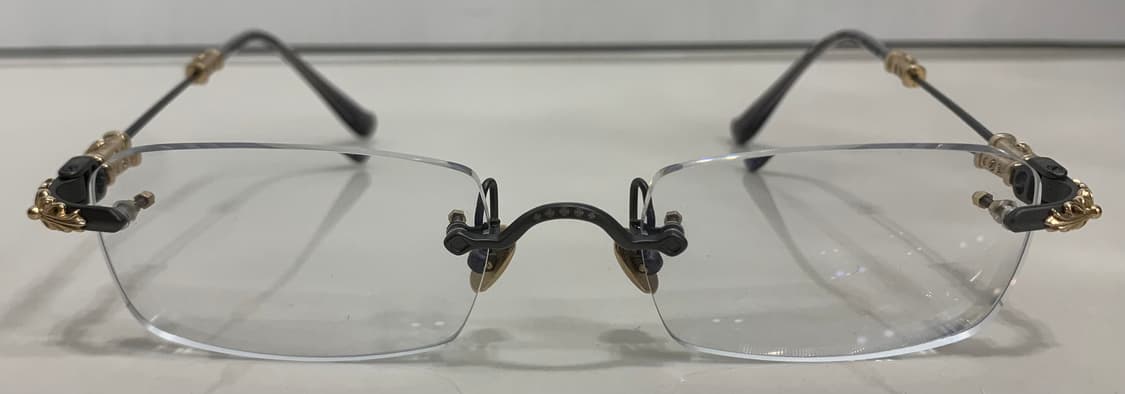 크롬하츠 필스3 [ORB-FL] 안경 그레이&골드 컬러 상품이미지3