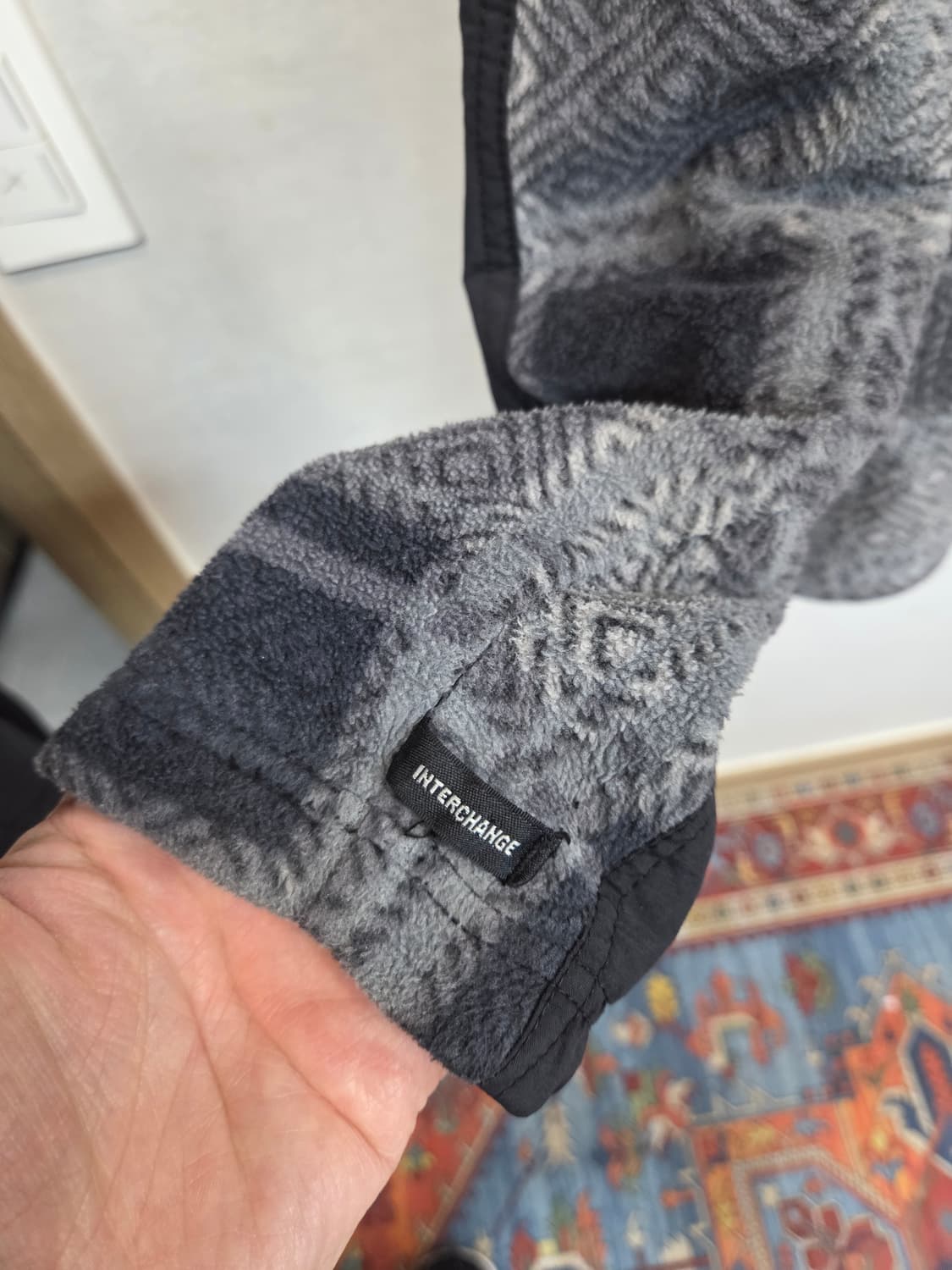 컬럼비아 체크 플리스 우븐자켓 L 상품이미지7