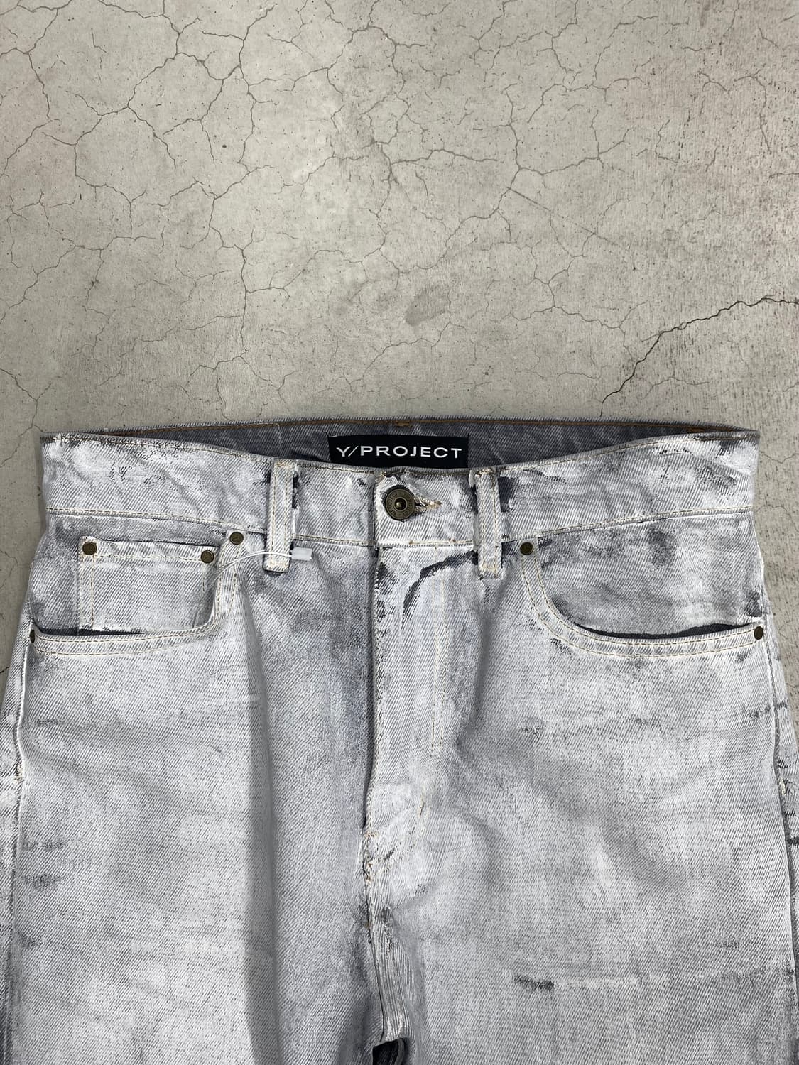 와이프로젝트 튜더 디스트로이드 스플릿 헴 데님 상품이미지5