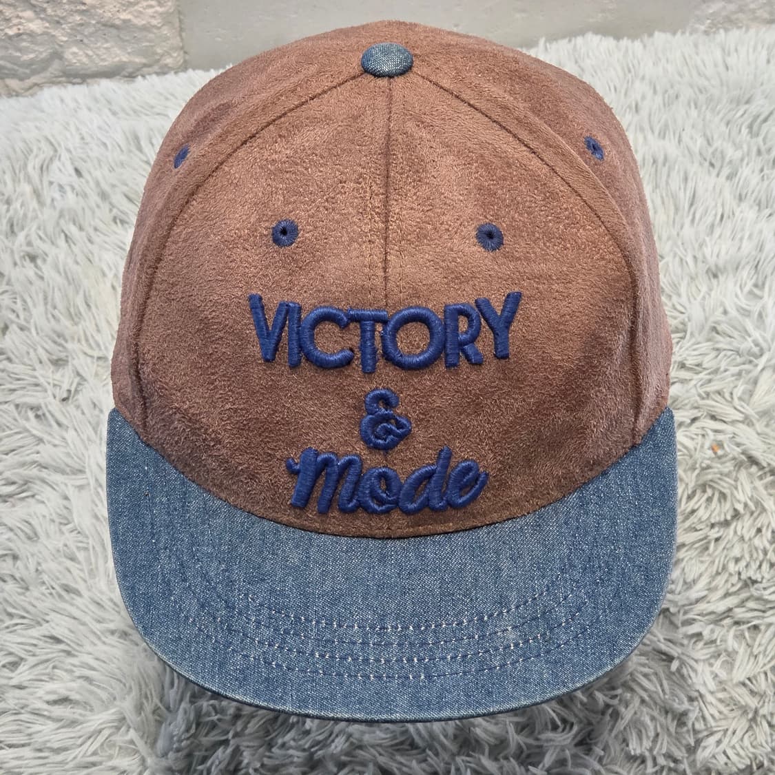 L7-7:모비토 빅토리 앤 모드 스웨이드 데님 볼캡56-59 상품이미지1