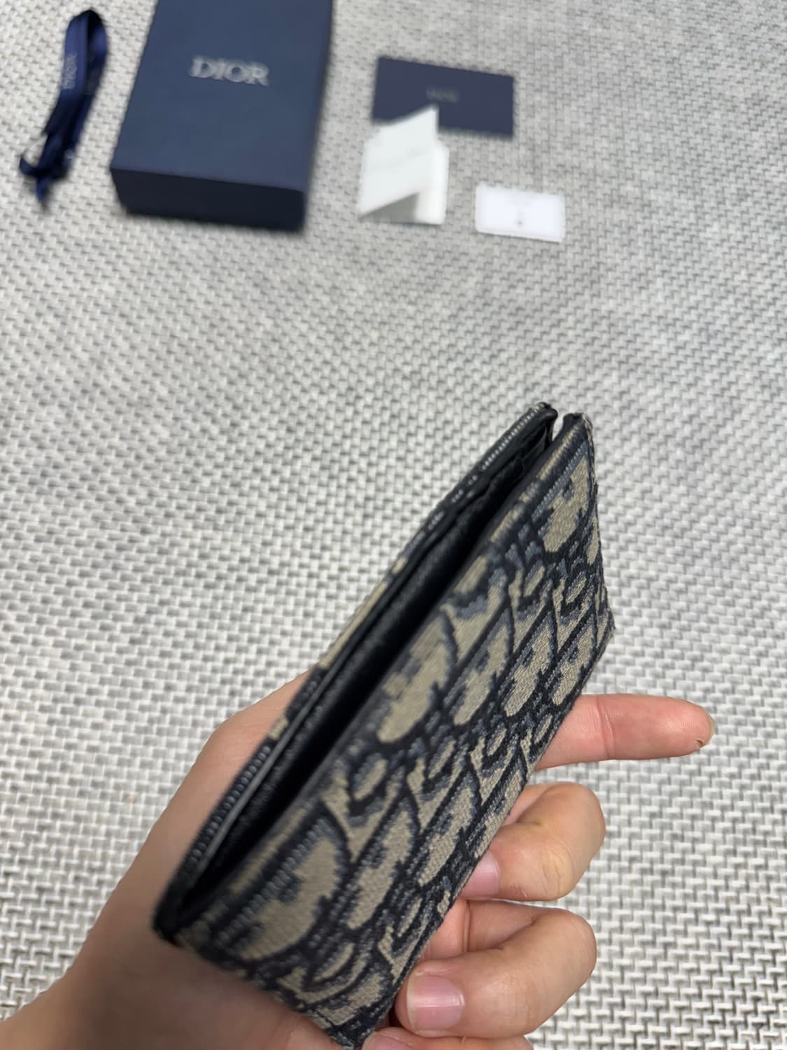 디올 오블리크 오거나이저 카드지갑 상품이미지5
