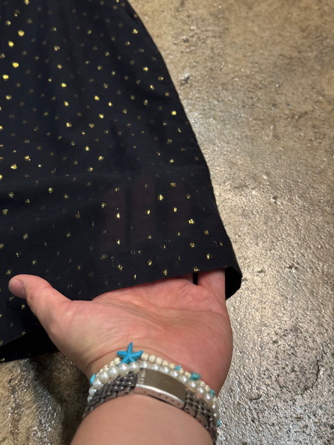 44-66 ) A.P.C. Gold Dot Jacquard Blouse 상품이미지6