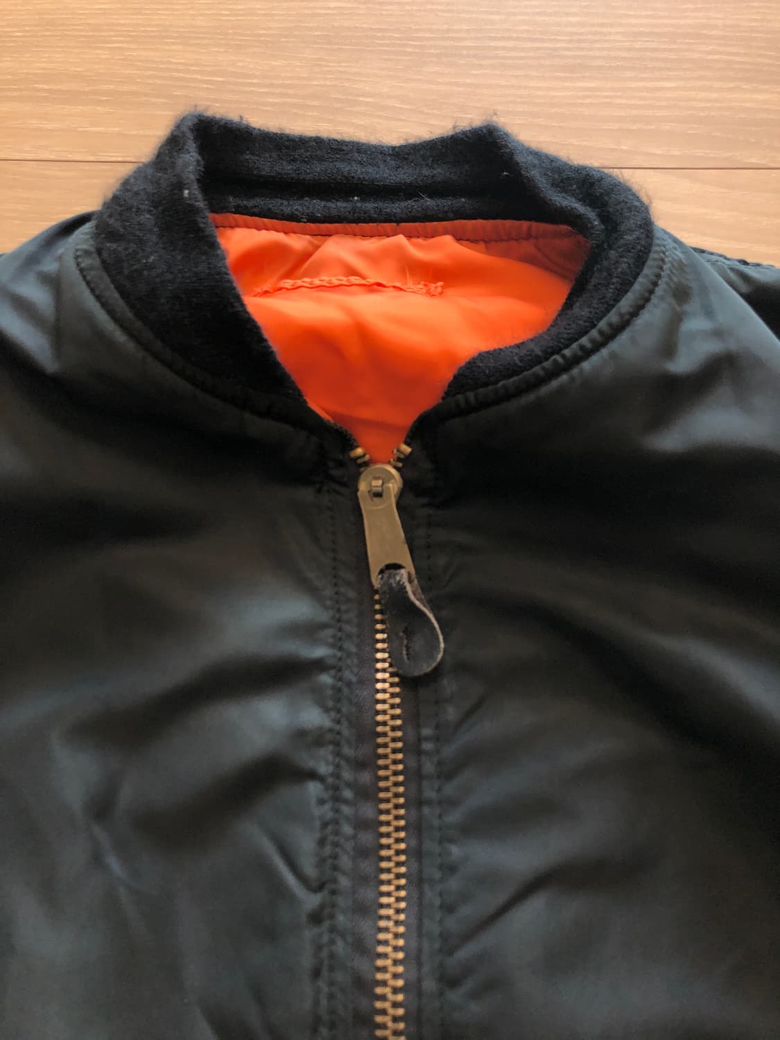 90s alpha ma-1 블랙 L 상품이미지3