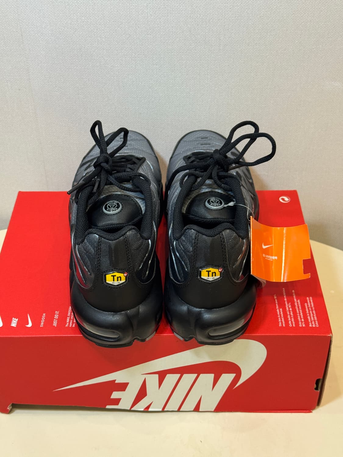 나이키 에어 맥스 플러스 블랙 파티클 그레이 280mm 상품이미지4