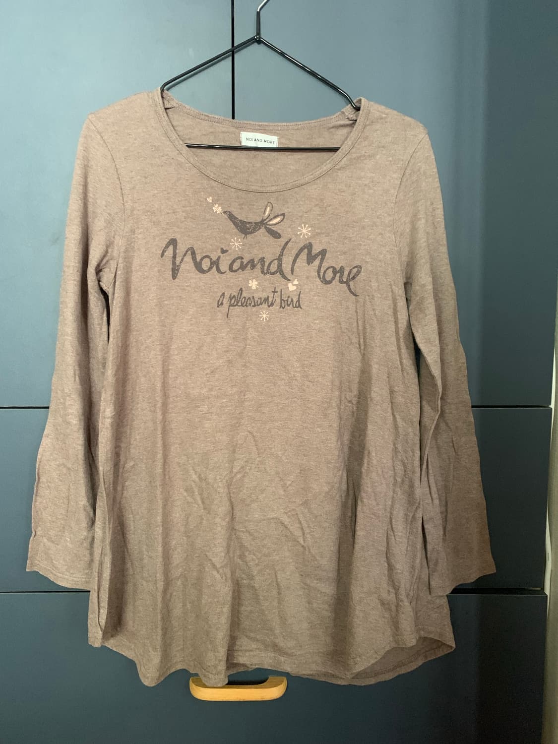 뮤트 브라운 모리 이너 롱슬리브 상품이미지1