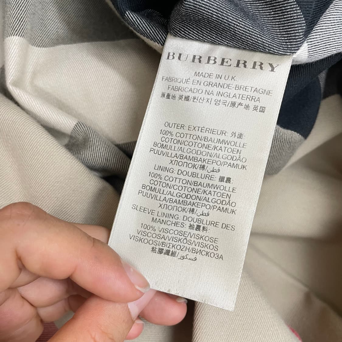 버버리 Burberry 헤리티지 켄싱턴 미디 트렌치코트 UK 4 상품이미지3