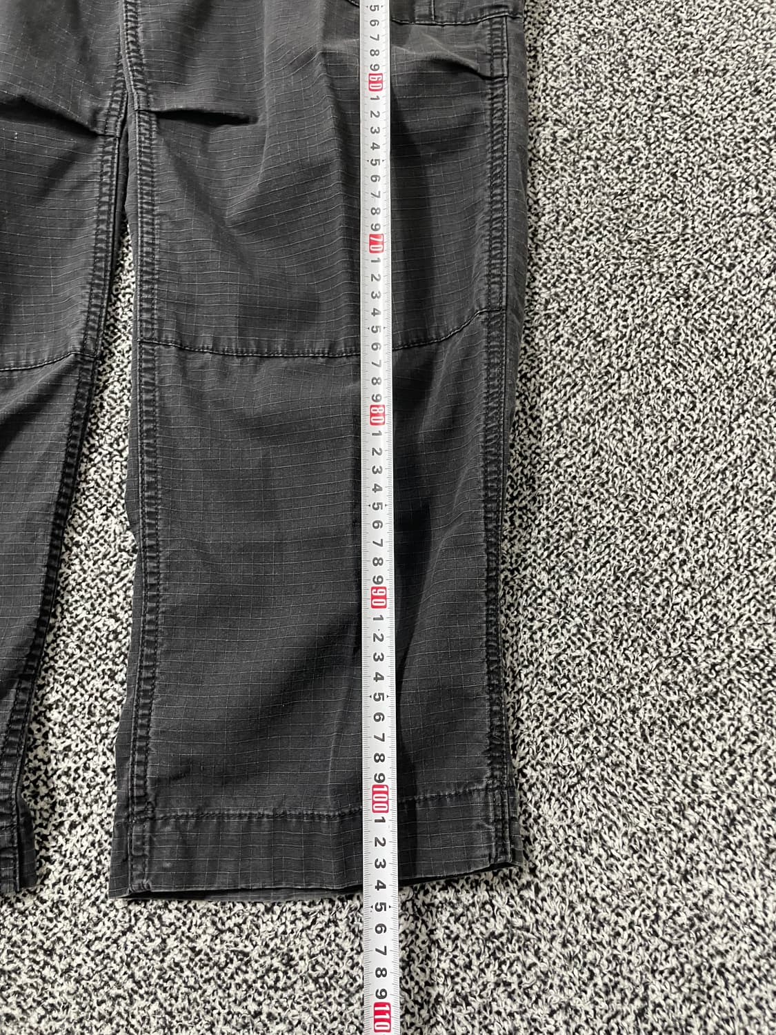 빈티지9. 칼하트 WIP 레귤러 카고 팬츠 워크 팬츠 면바지 딥차콜 상품이미지7