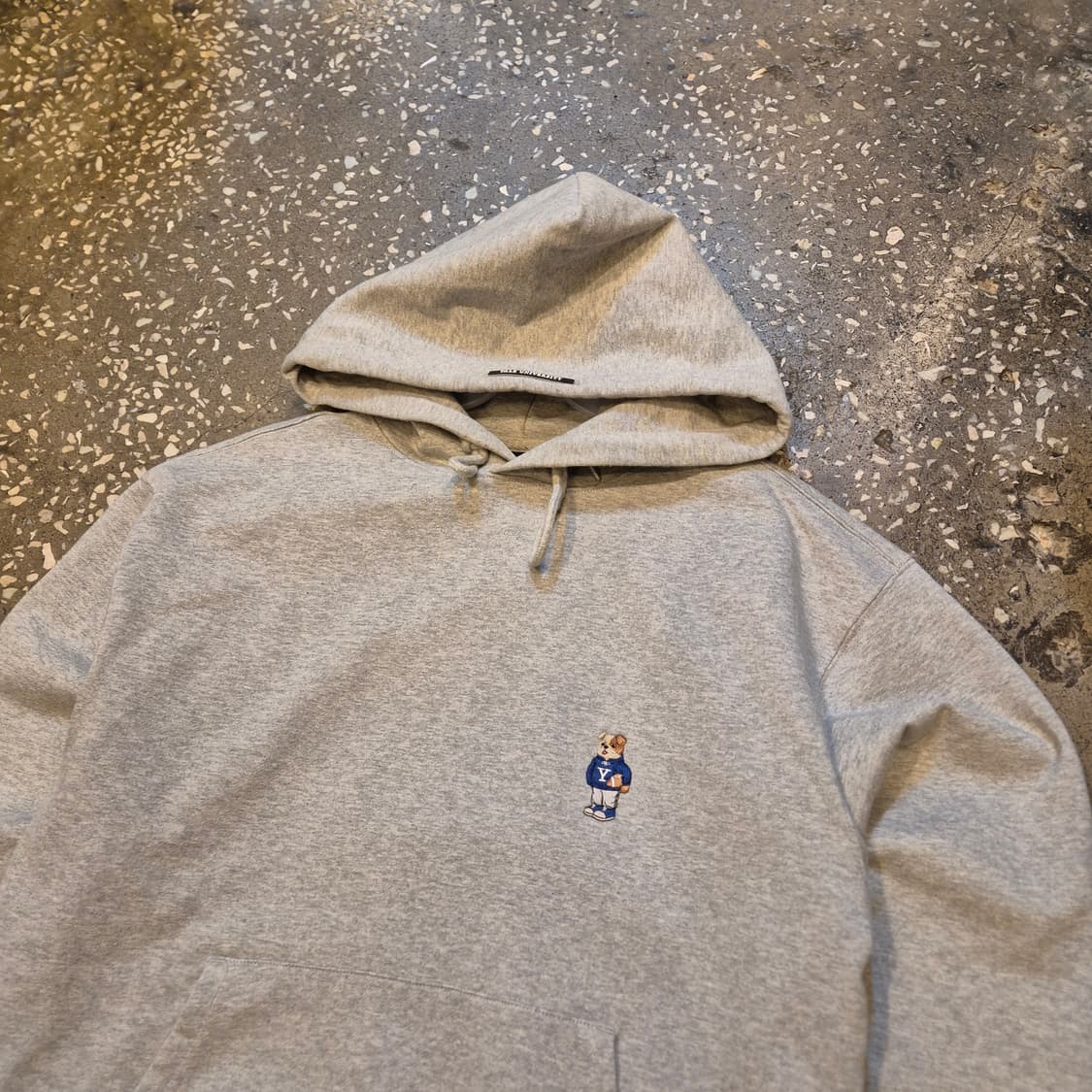 S. YALE 그레이 후드 상품이미지6