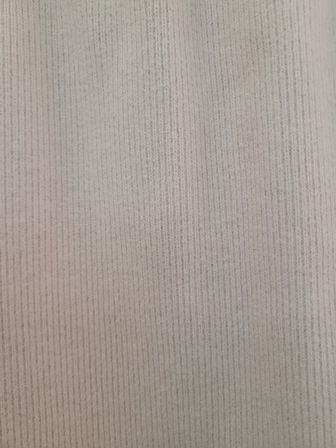 로에일 리브드 슬릿 밴딩 스커트 - 크림 프리사이즈 상품이미지7