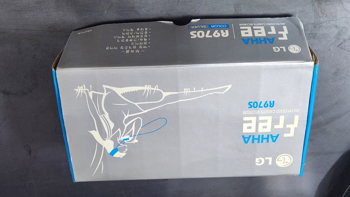 AHHA FREE 아하프리 R970S 카세트 (벨트고장) 미사용 풀박스 상품이미지10