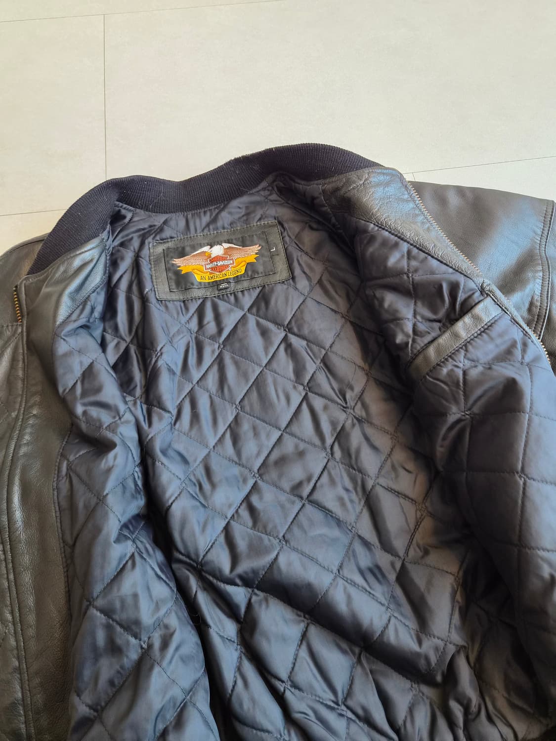 할리데이비슨 90주년 레더 봄버 usa 상품이미지6