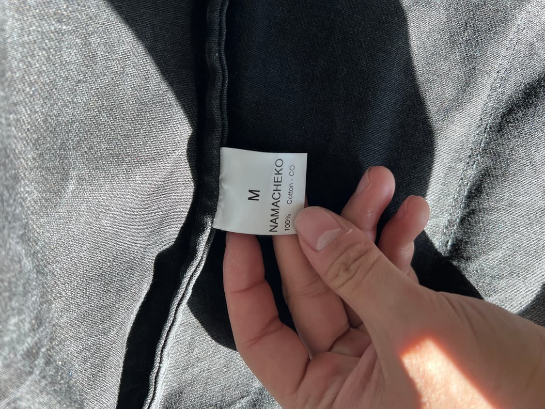 나마체코 eveh 데님셔츠 M 상품이미지5