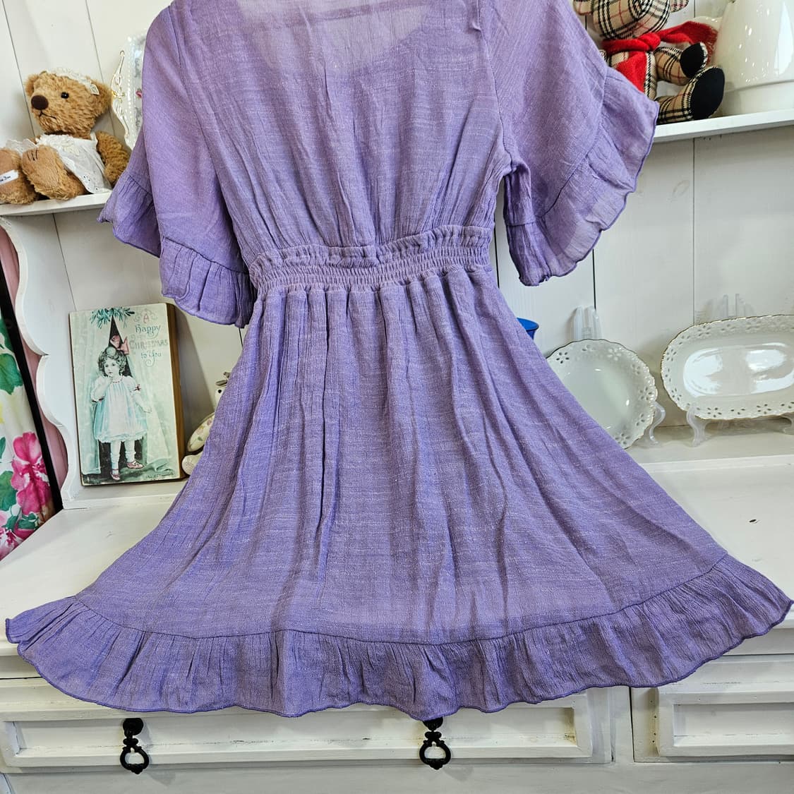 엑시즈팜(Axes Femme) 라벤더  원피스 상품이미지7