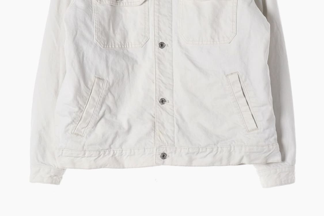 자라 크림 코듀로이 카라 트러커 자켓 XL 상품이미지4