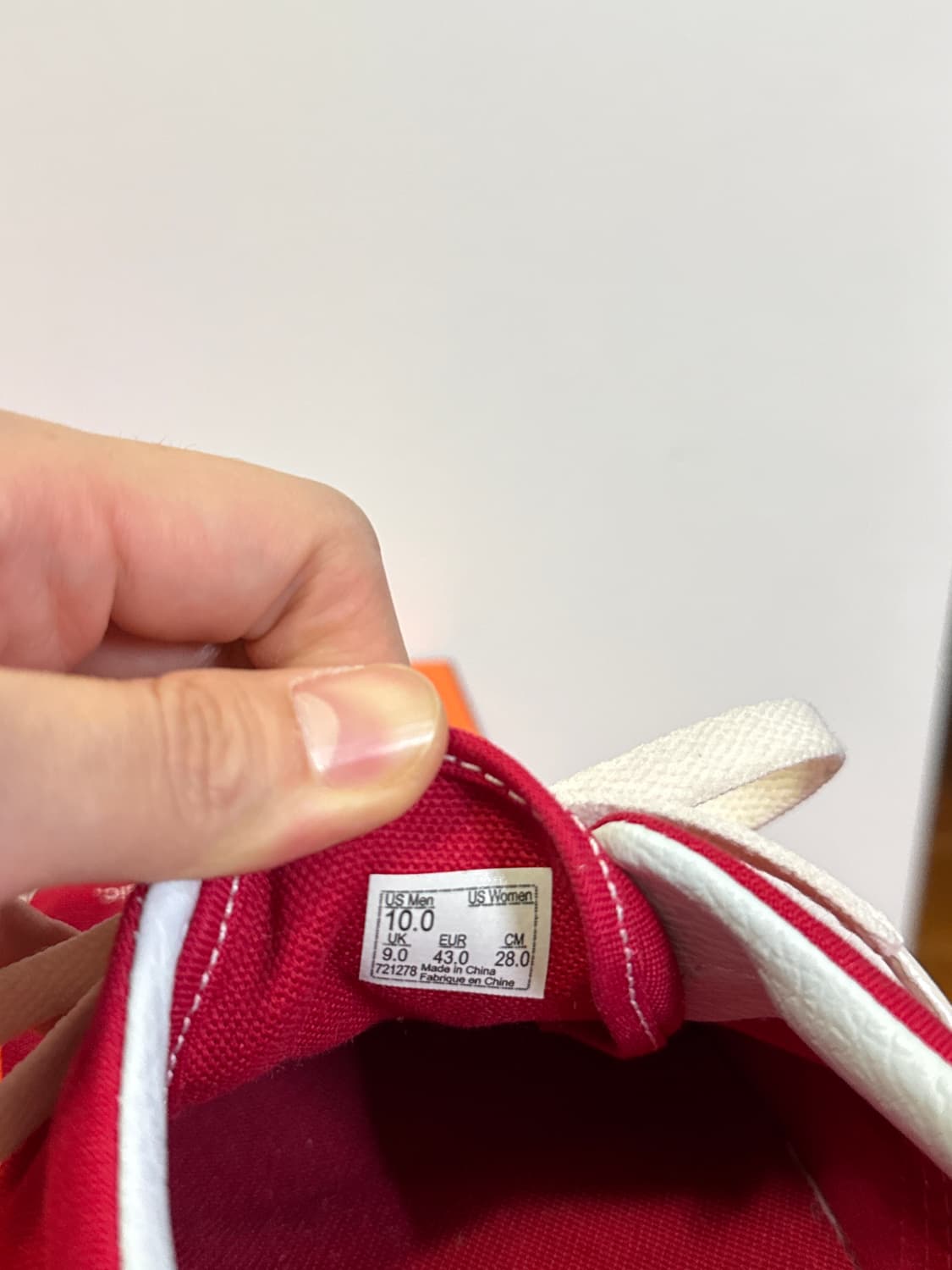 반스 언더커버 레드 상품이미지5