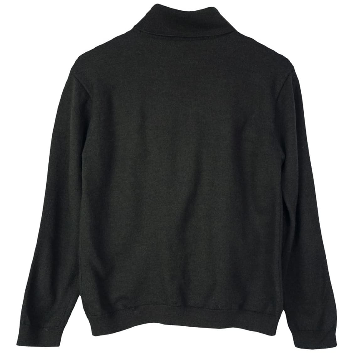 [라코스테] 로고 패치 울 목폴라 터틀낵 니트 브라운 M18110 상품이미지3