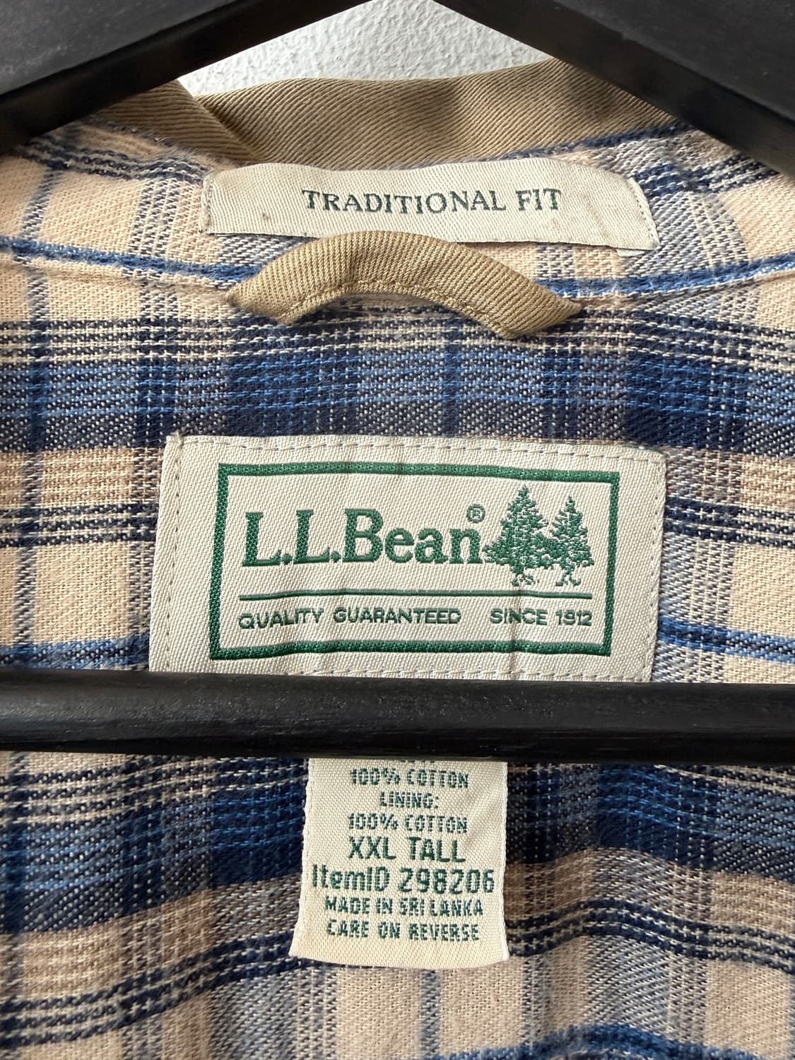 L.L bean 엘엘빈 트래디셔널 핏 코튼 셔츠 자켓 XXL  상품이미지2