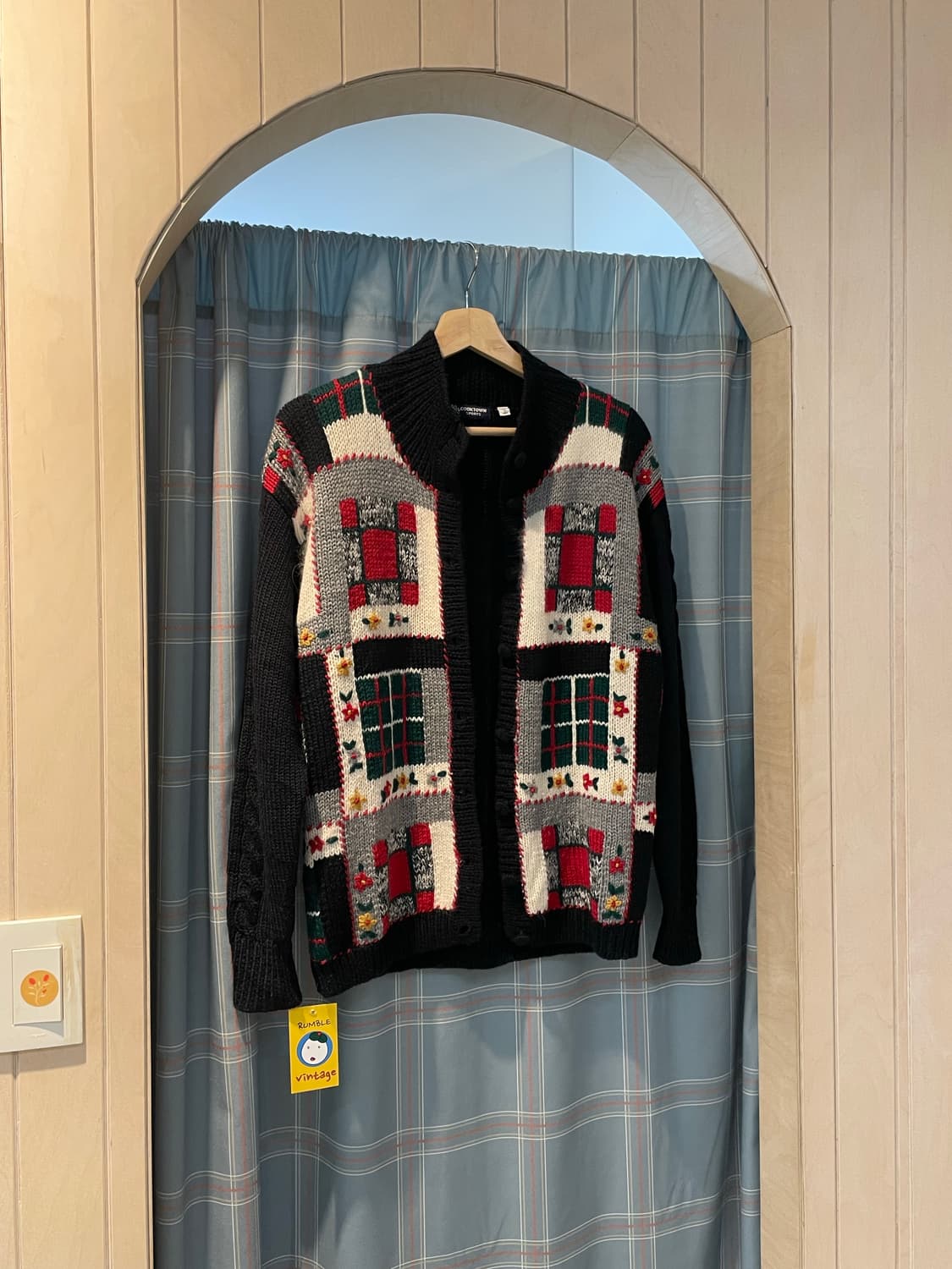 일본빈티지 모리걸 겨울가디건 상품이미지3