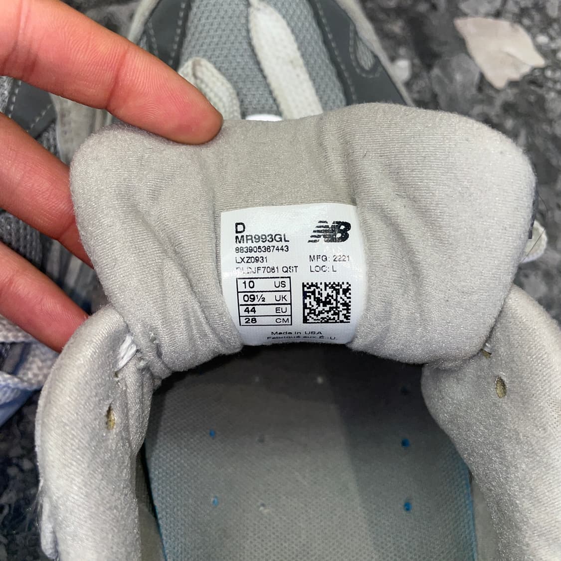 New Balance 993 Made in USA Grey (280) 상품이미지4