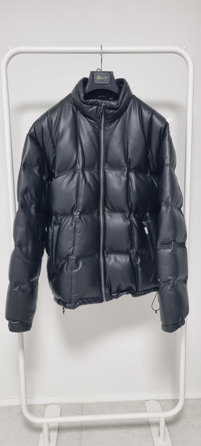 페치선데이 레더 폴리쉬 구스 챌린저 자켓 블랙 XL사이즈 상품이미지1