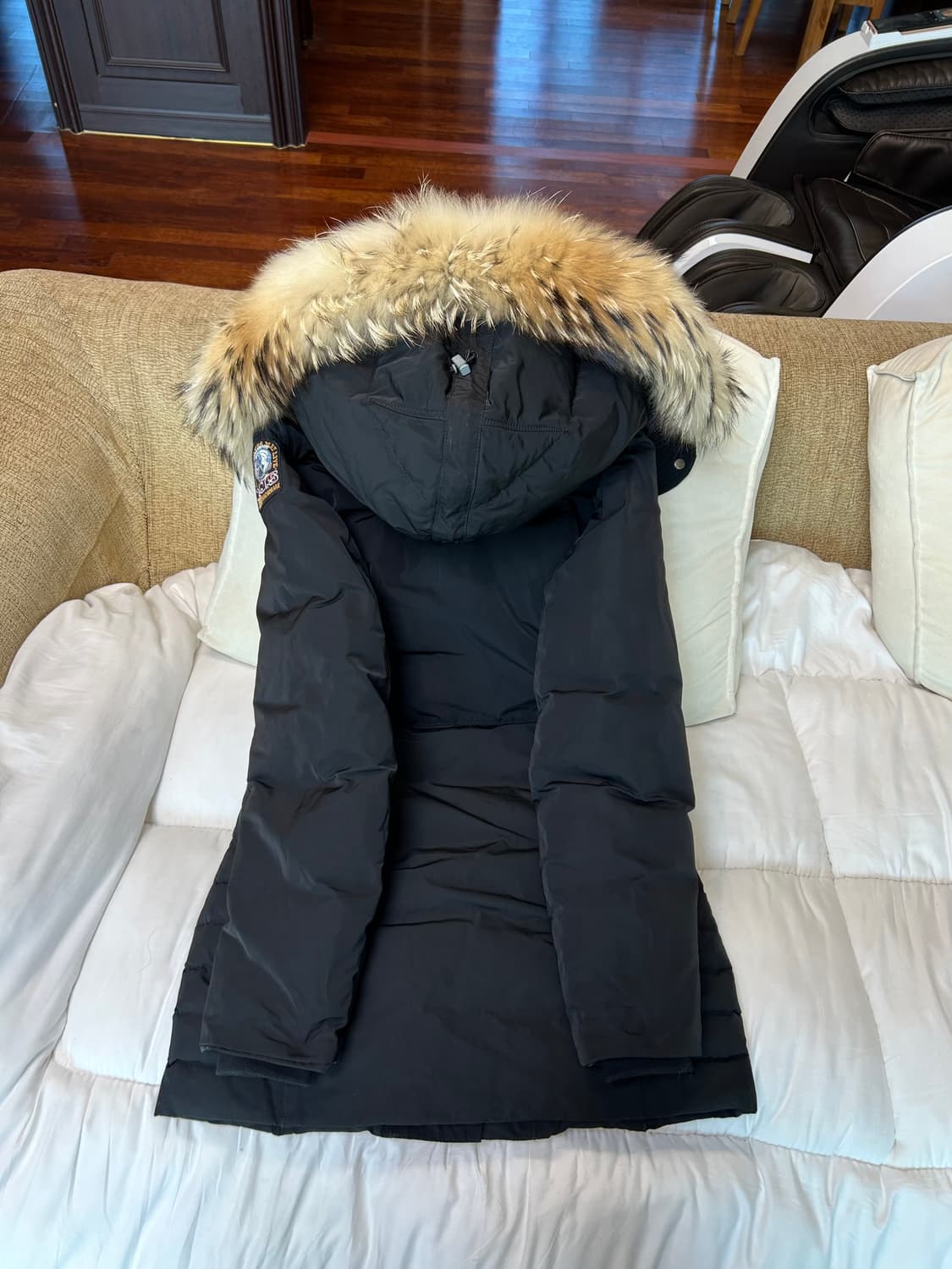 파라점퍼스 미드나잇 블랙 다운패딩(XS/44) 상품이미지5