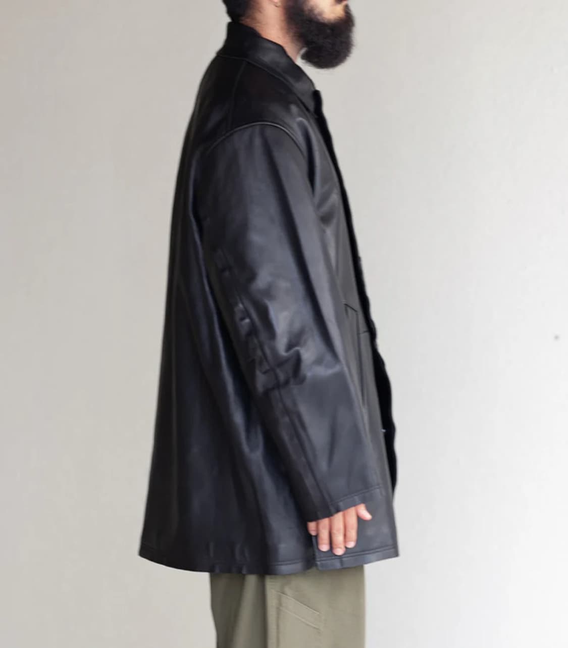 [2] yoke tokyo 요크 컷오프 레더자켓 상품이미지2