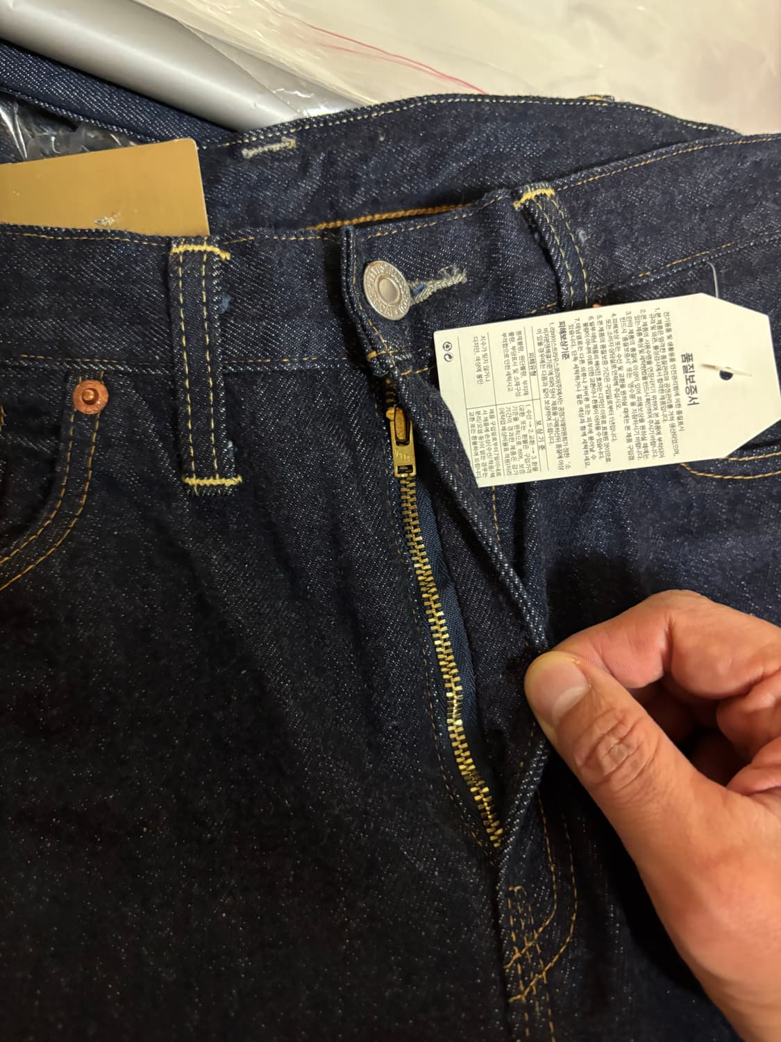 [30X32] 리바이스 LVC 1954 501Z XX 셀비지 데님 진 상품이미지7