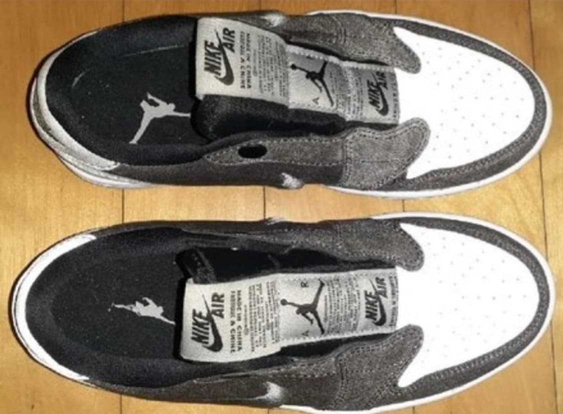 나이키 조던 1레트로 로우 레더 슬립온 상품이미지4