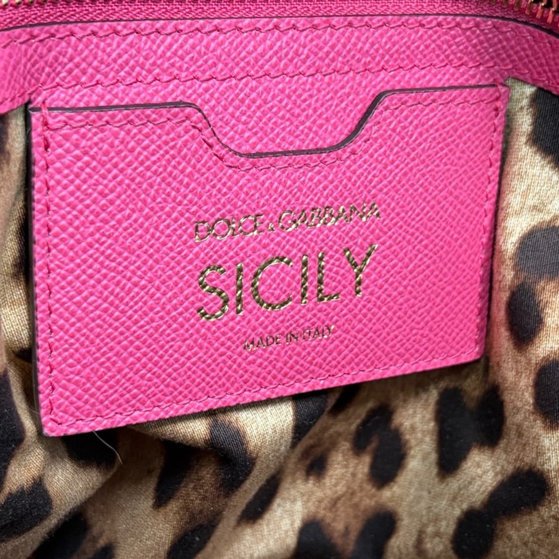 DOLCE&GABBANA 핑크 토트 크로스백 상품이미지8