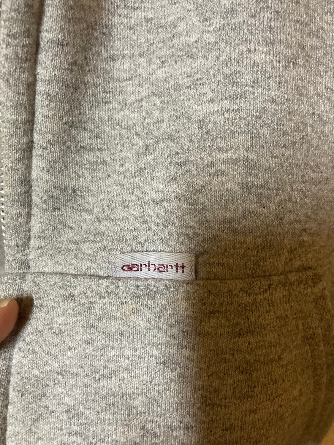 칼하트 80s 후드집업 made in USA 그레이 상품이미지7