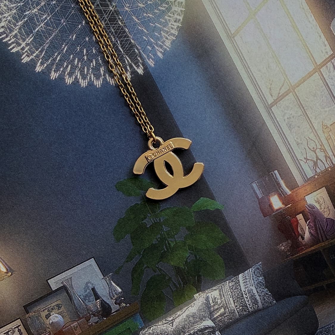 샤넬 코코 트와일라잇 골드 & 실버 목걸이 상품이미지4