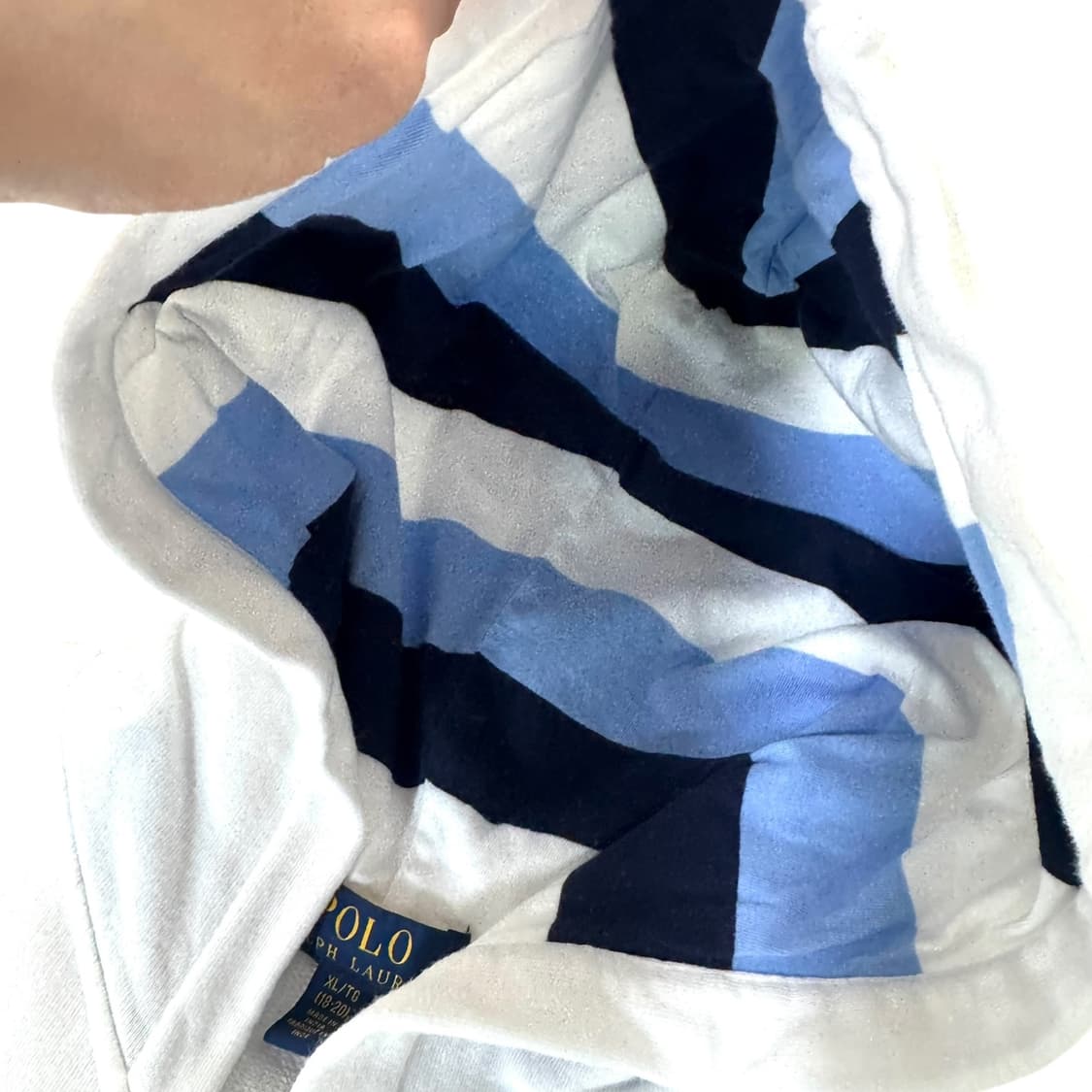 신형 폴로 랄프로렌 화이트 빅폴로니 후드집업 상품이미지3