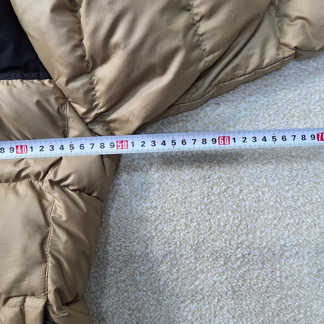 [80] 노스페이스 구스다운 골드브라운 패딩 점퍼 1215J1 상품이미지7