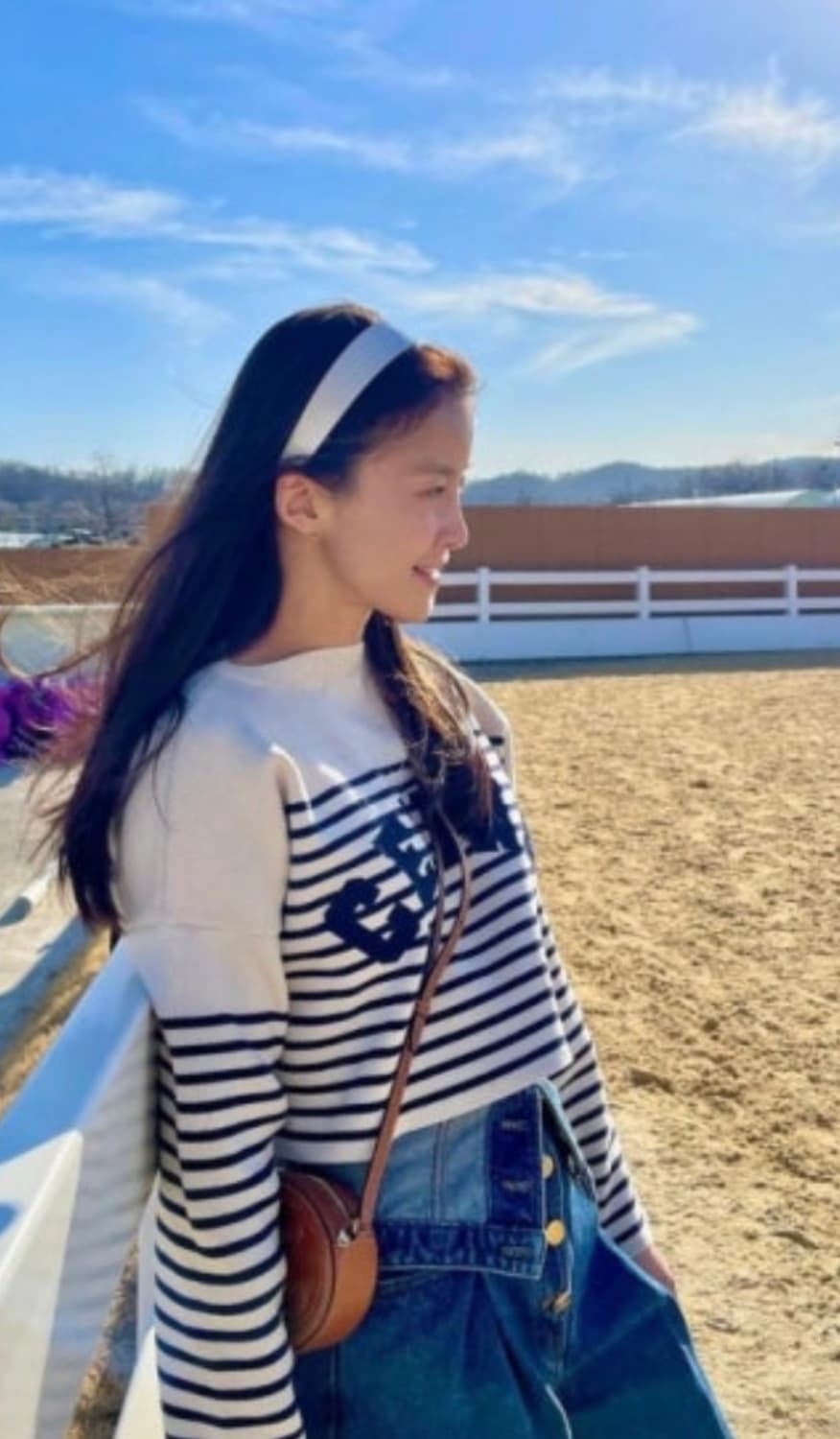 셀린느 로고 헤어밴드 헤드밴드 머리띠 상품이미지5