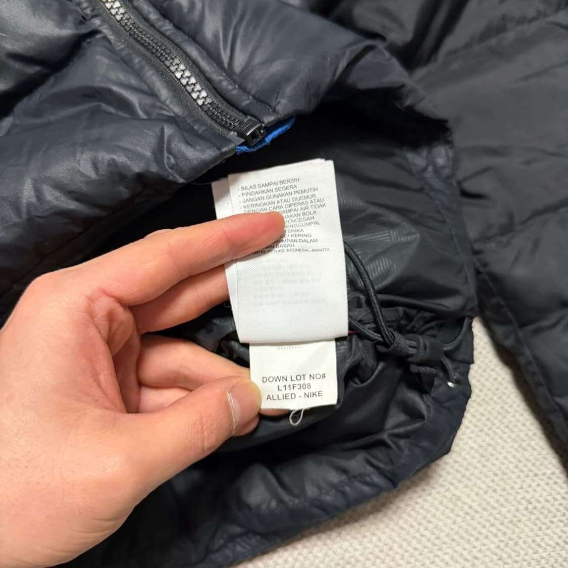 나이키 인터밀란 패딩 자켓 상품이미지6