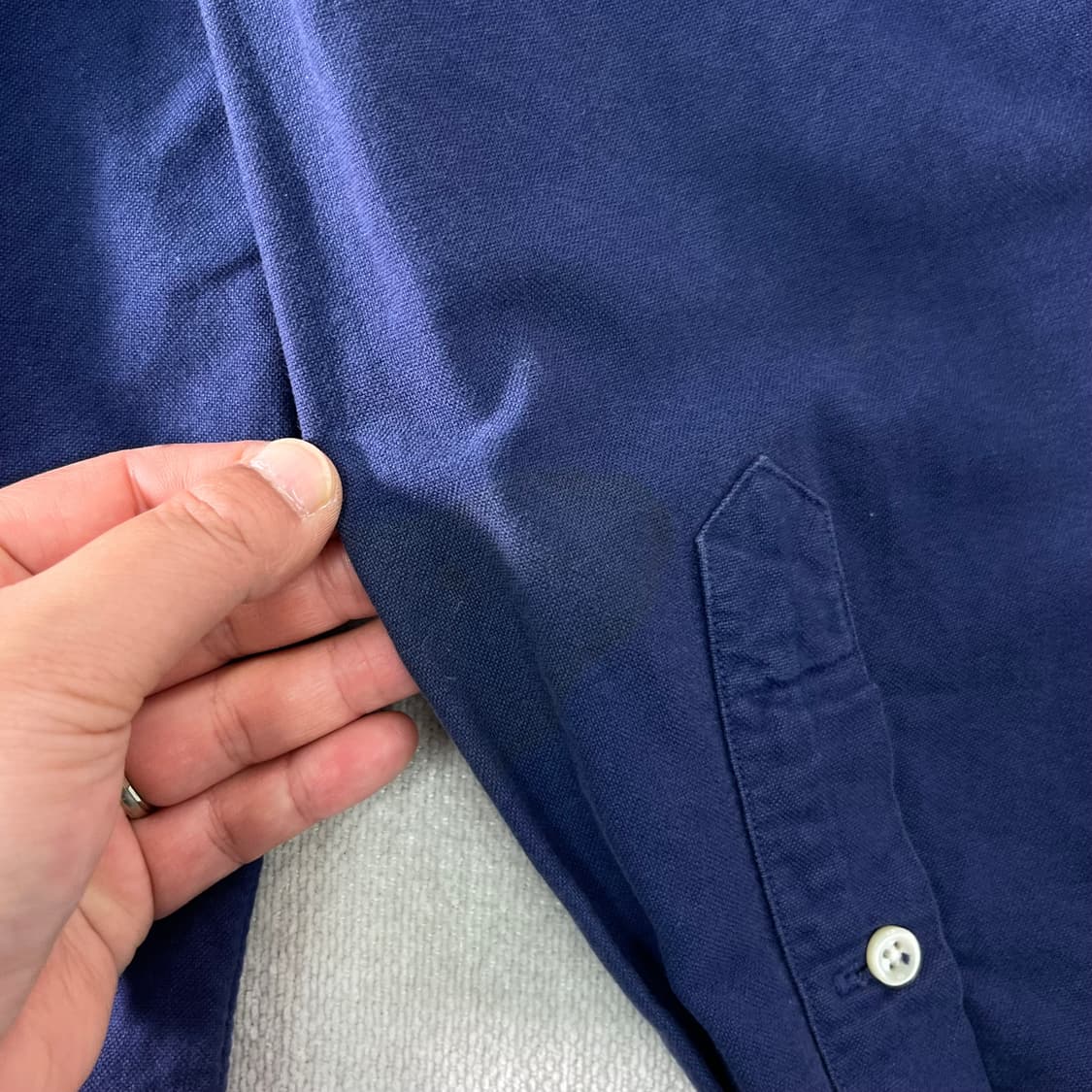 105 폴로랄프로렌 코튼 네이비 셔츠 상품이미지7