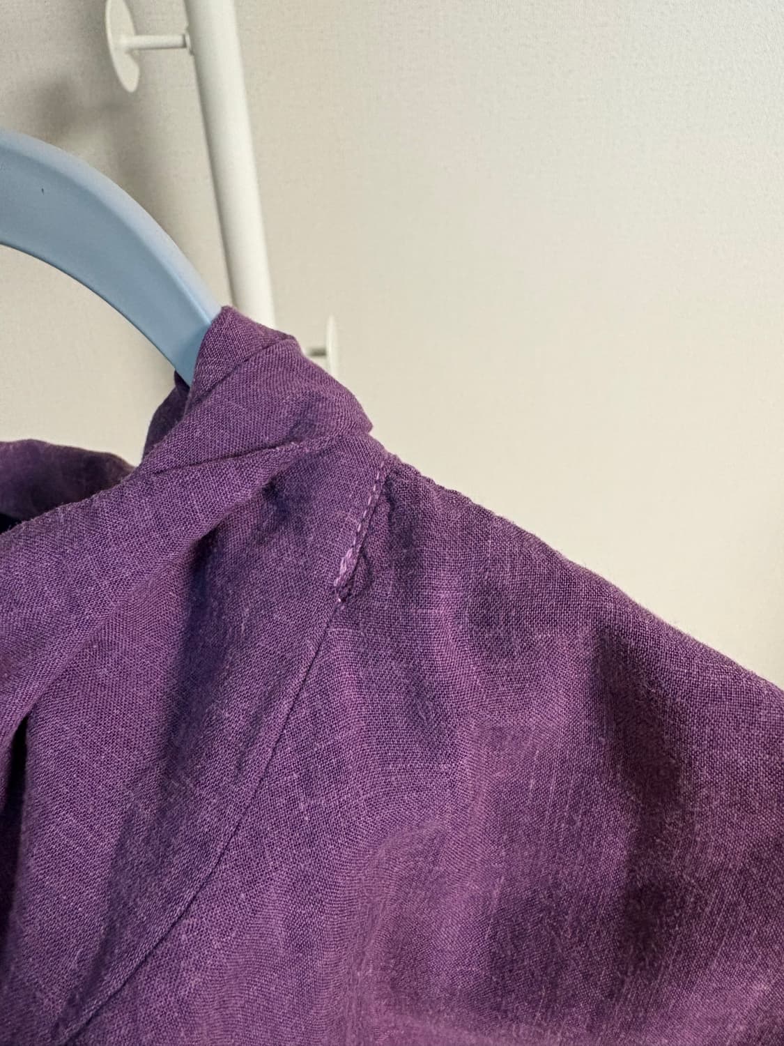 캐피탈 소프트 린넨 오픈카라 빅셔츠 상품이미지3